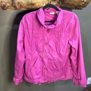 Barbie core pink windbreaker